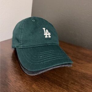 Green LA Logo Baseball Cap